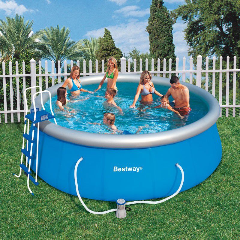 Piscine Ronde Fast Set Pool Bestway Piscine Autoportante Piscine