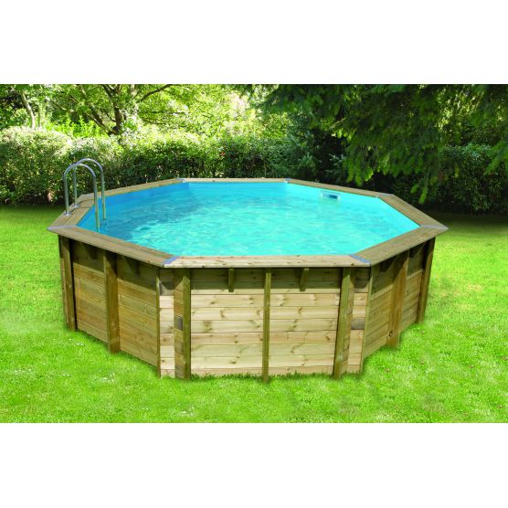 Piscine Bois Octogonale Ubbink Ocea Au Meilleur Prix Piscine Shop